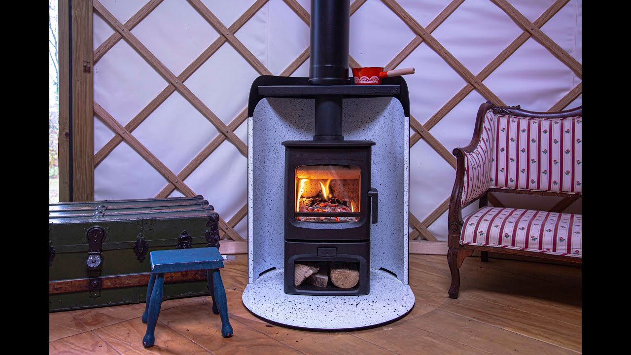 The Charnwood Stove Pod with Aire 3. A complete fireplace solution designed for small space living.