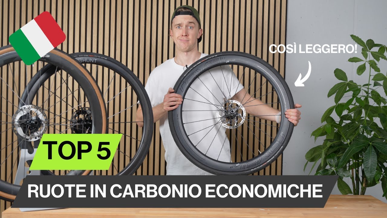 Le 5 migliori ruote in carbonio con un budget inferiore a 1.000€!