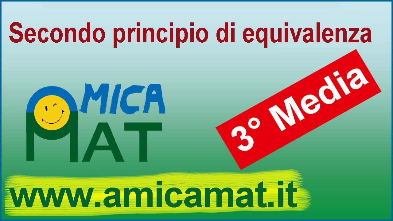 Secondo principio di equivalenza
