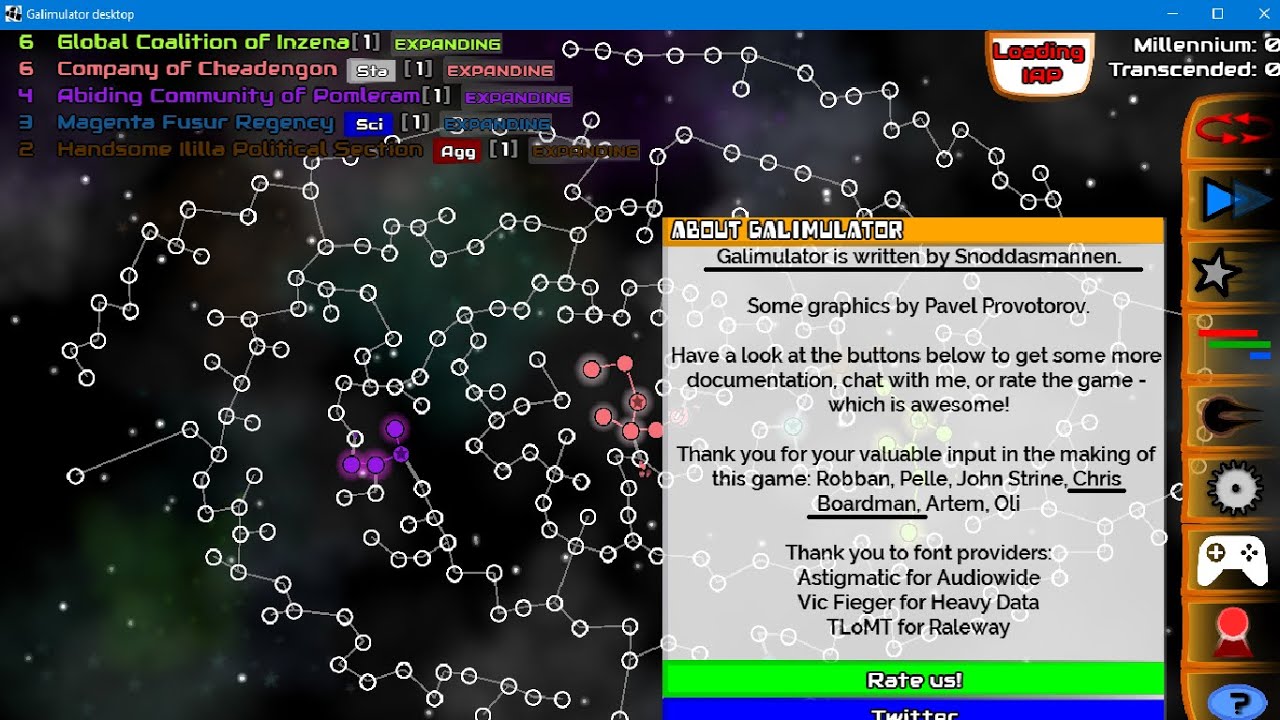 Galimulator/Galaxy-Simulation Game 1.0   PC testing version