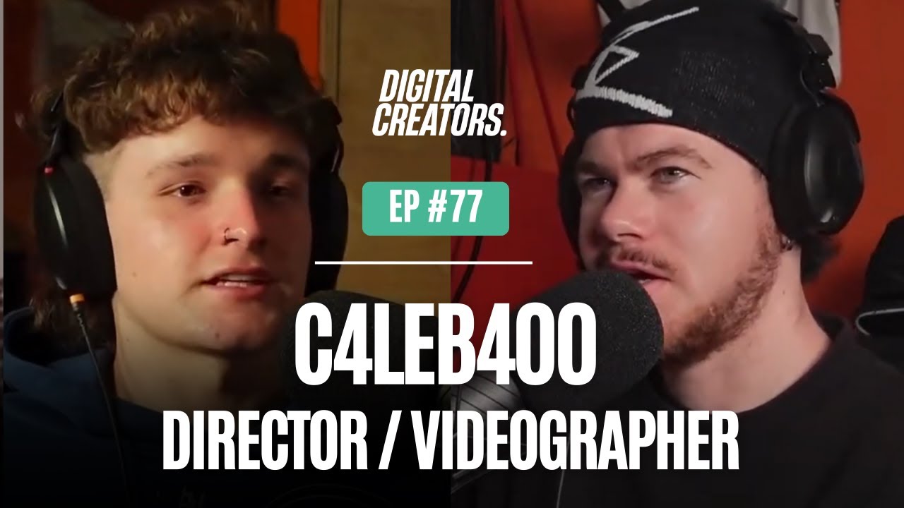 Interview w/ C4leb400 Director/ Videographer | Working with Adidas, Insane Music Videos & More #77