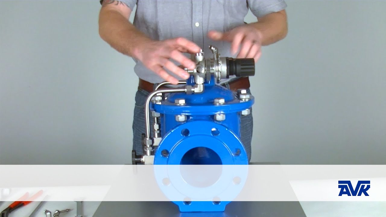Control valves | how to change a PRV to a PSV | AVK