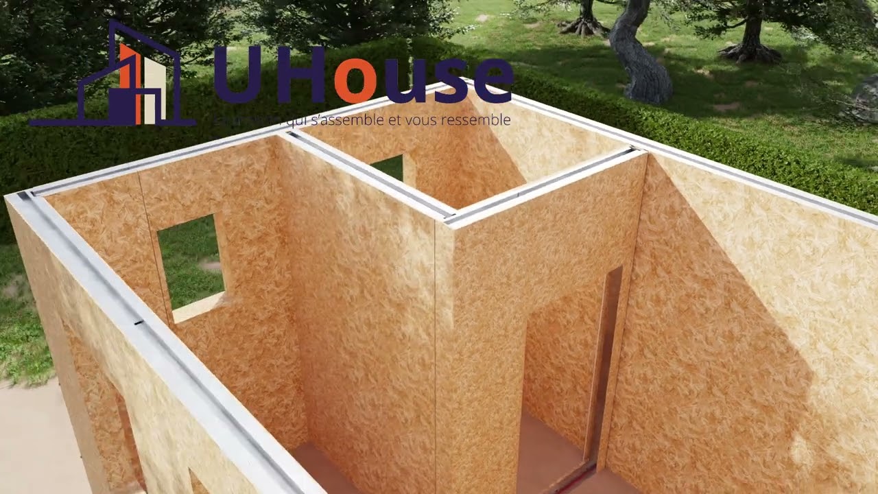 Uhouse auto construction studio de jardin 25m2