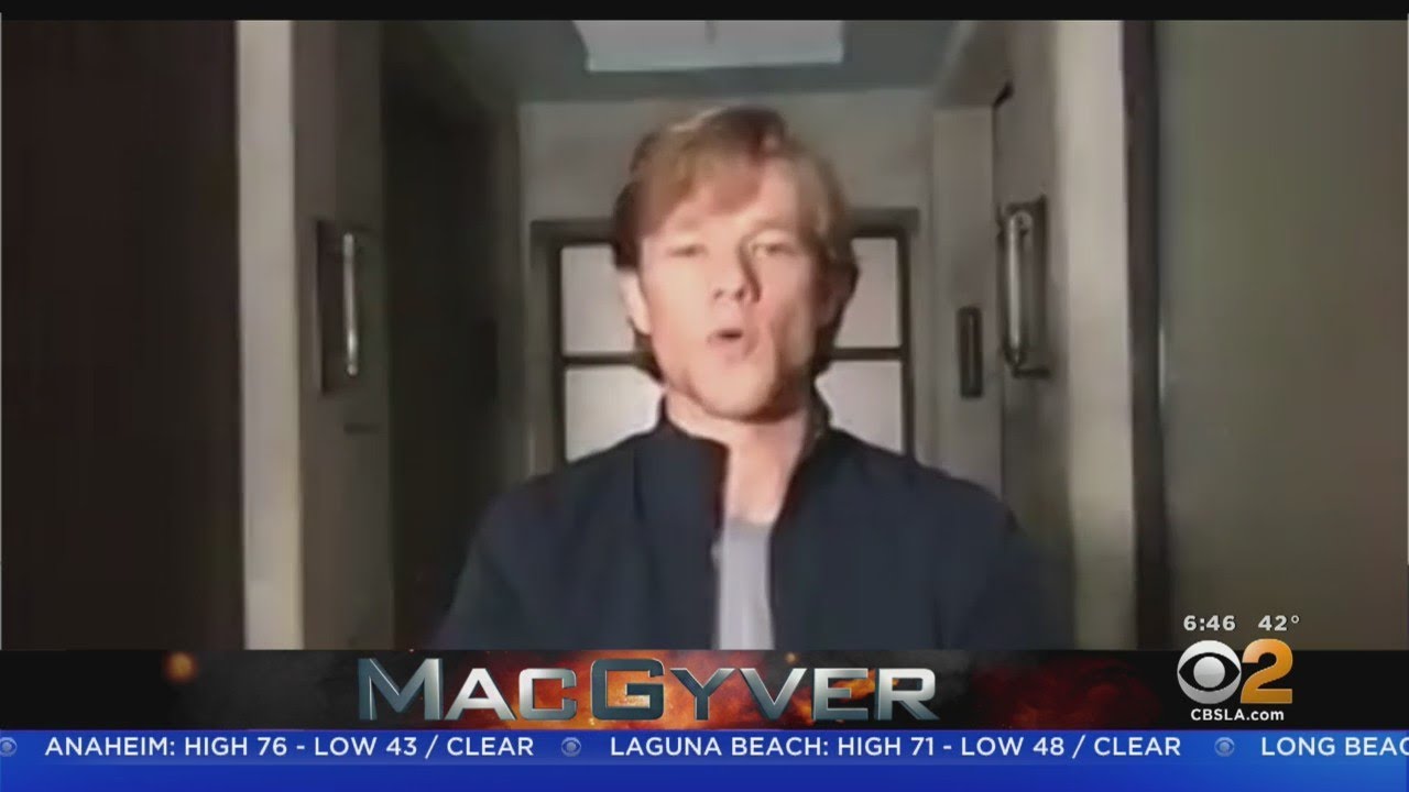 Actor Lucas Till Talks 'MacGyver' Season 5