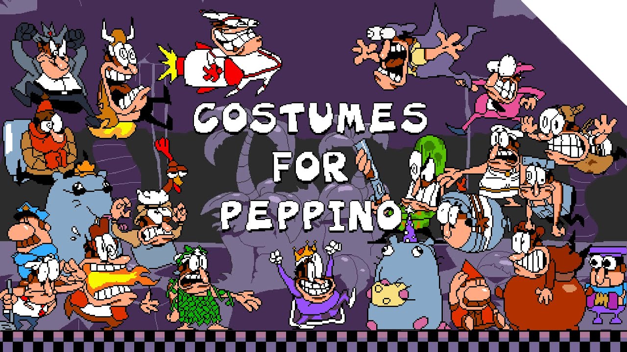 [Pizza Tower] What if Peppino had unique costumes for each level?