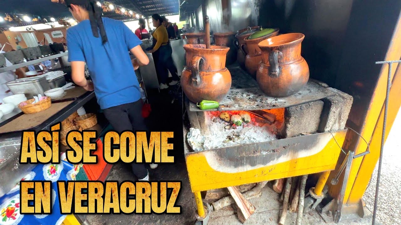 FRIJOLES, SALSA, TORTILLAS, PARADOR DE CERRO GORDO EN VERACRUZ