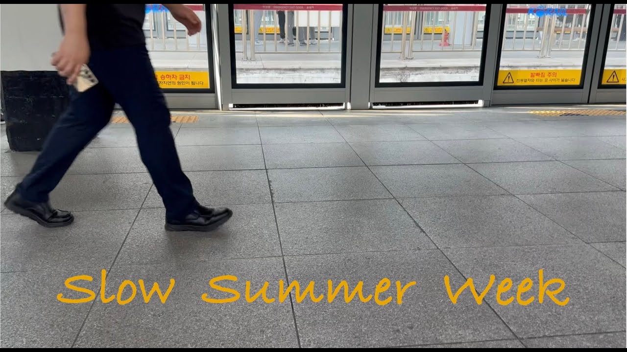 Slow Summer Week. Korea 2025. Влог от Южна Корея. Лято в Корея.