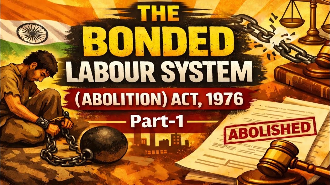 The Bonded Labour System (Abolition) Act, 1976 | Part-1