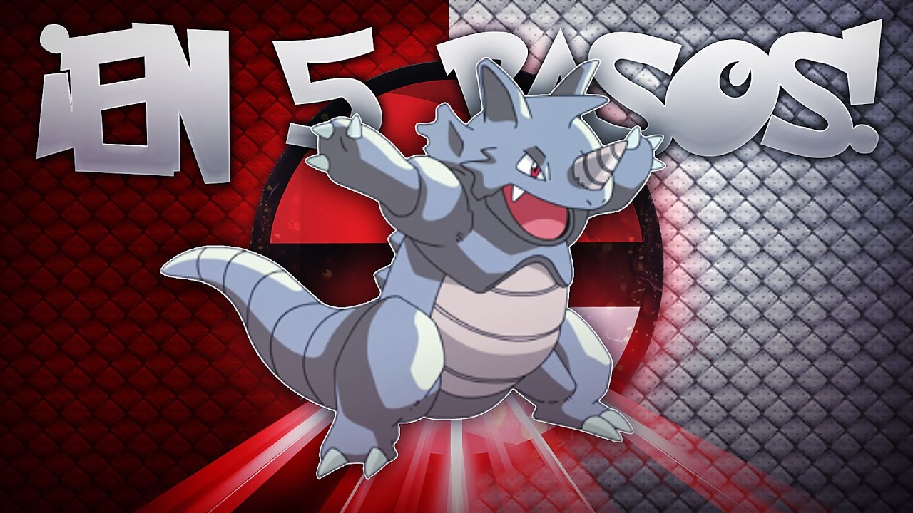 POKÉMON: ¡RHYDON EN 5 PASOS!