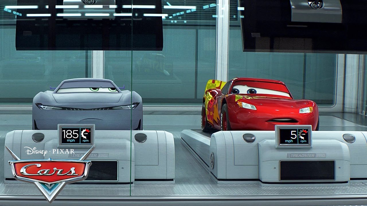 Lightning Tries Next Gen Training! | Pixar Cars | 