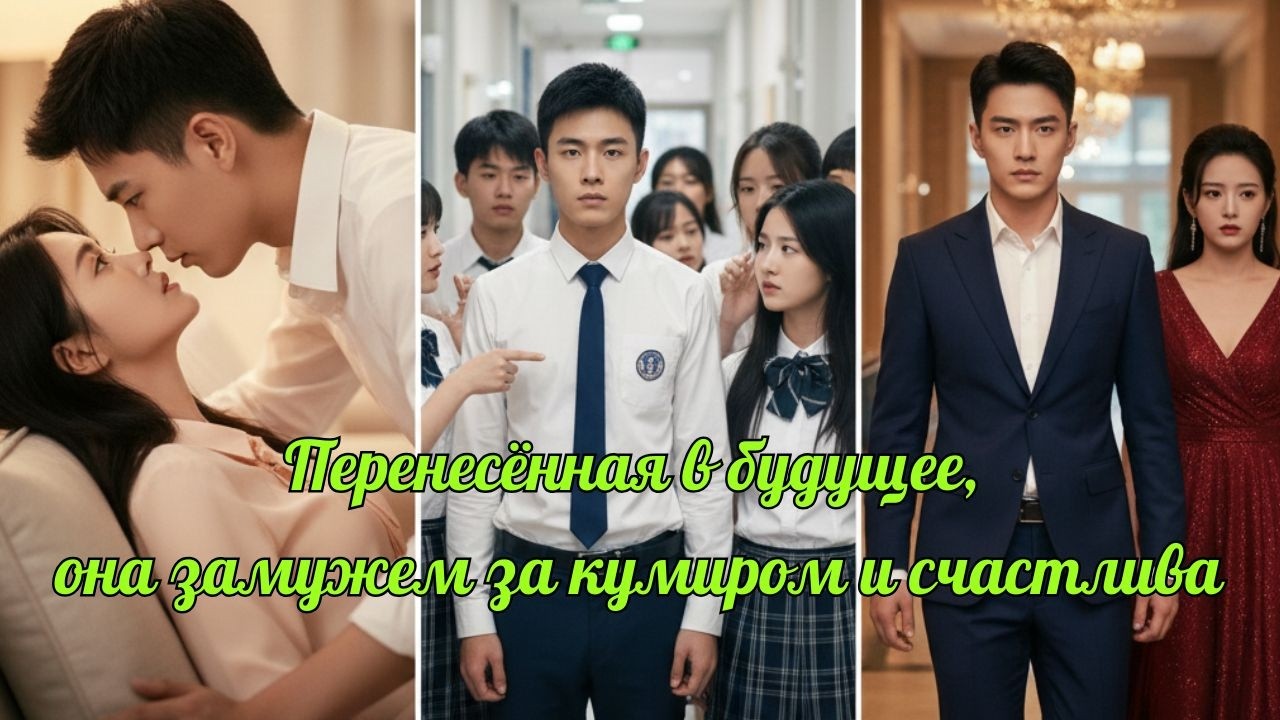 Перенесённая в будущее, она замужем за кумиром и счастлива #китайскаядорама #путешествиевовремени