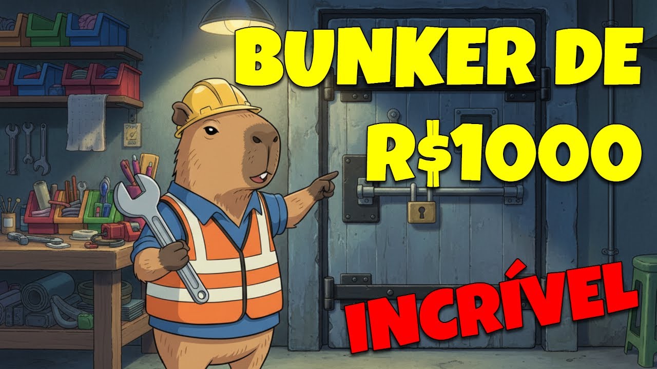 Transformei Meu Porão em Abrigo por R$1000