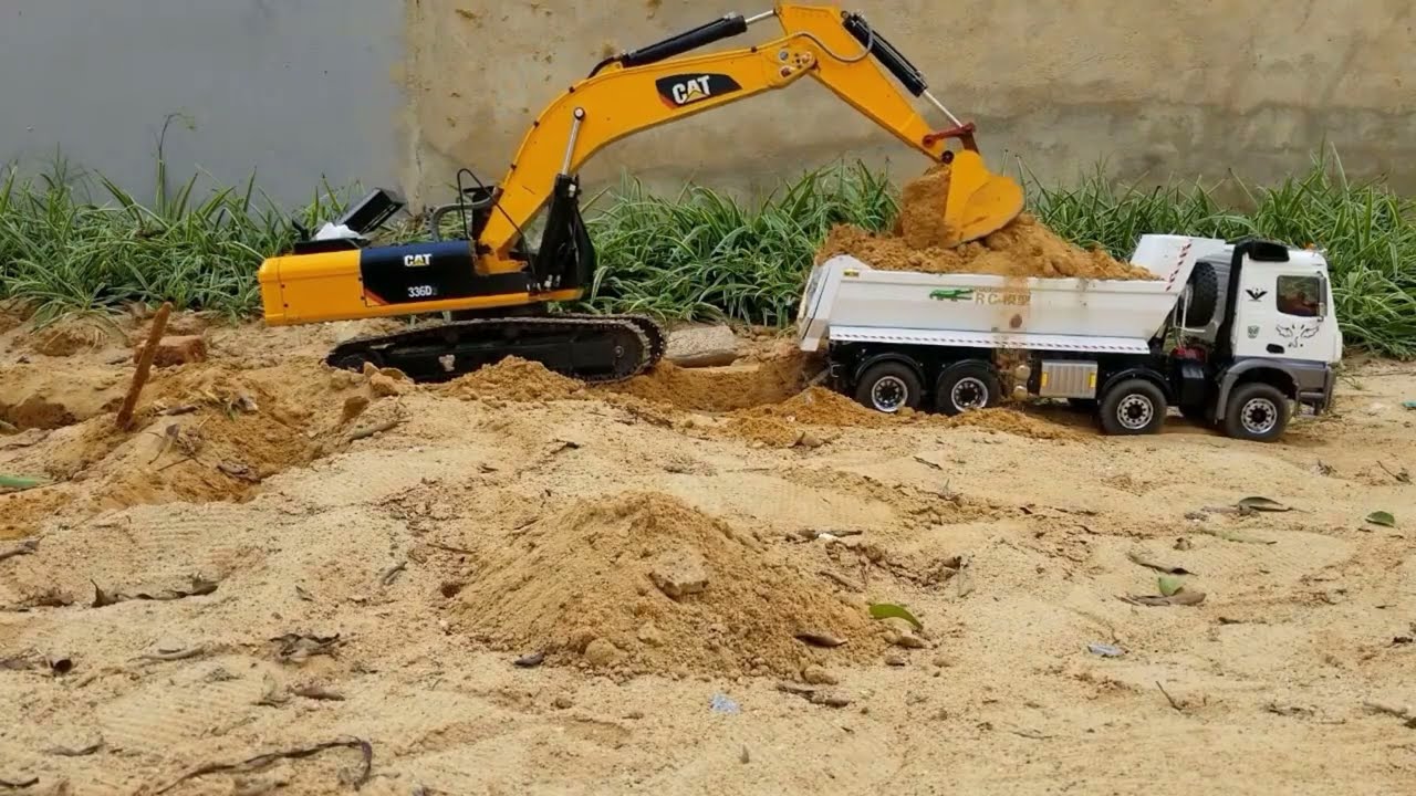 NEW EXCAVATOR CAT WORKING 1999 UPDATE, RC SOCCER ROBOT, RC JCB, RC SPAY RACING CAR, RC EXCAVATOR NEW