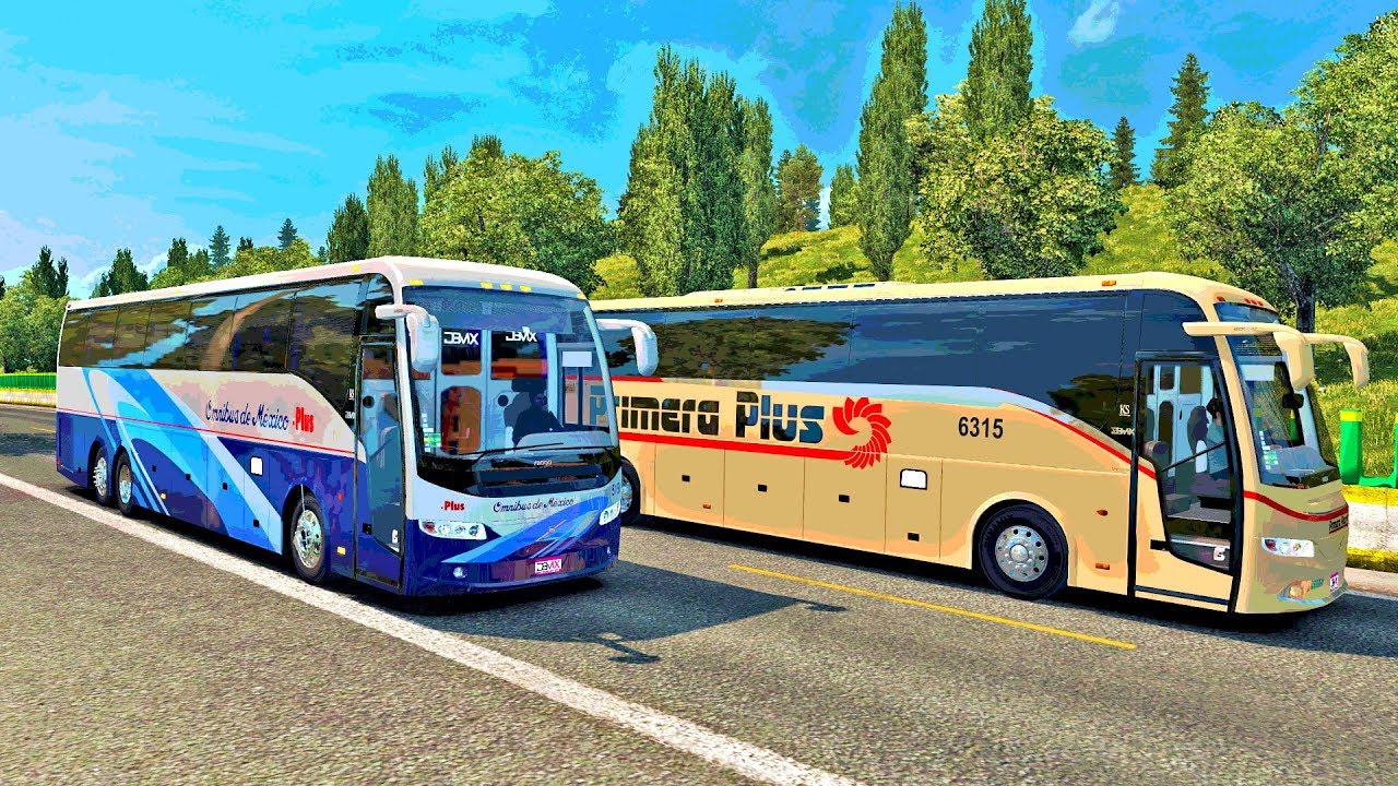 Conductor de Omnibus de México Autobús Volvo 9700 de Cuernavaca a CDMX