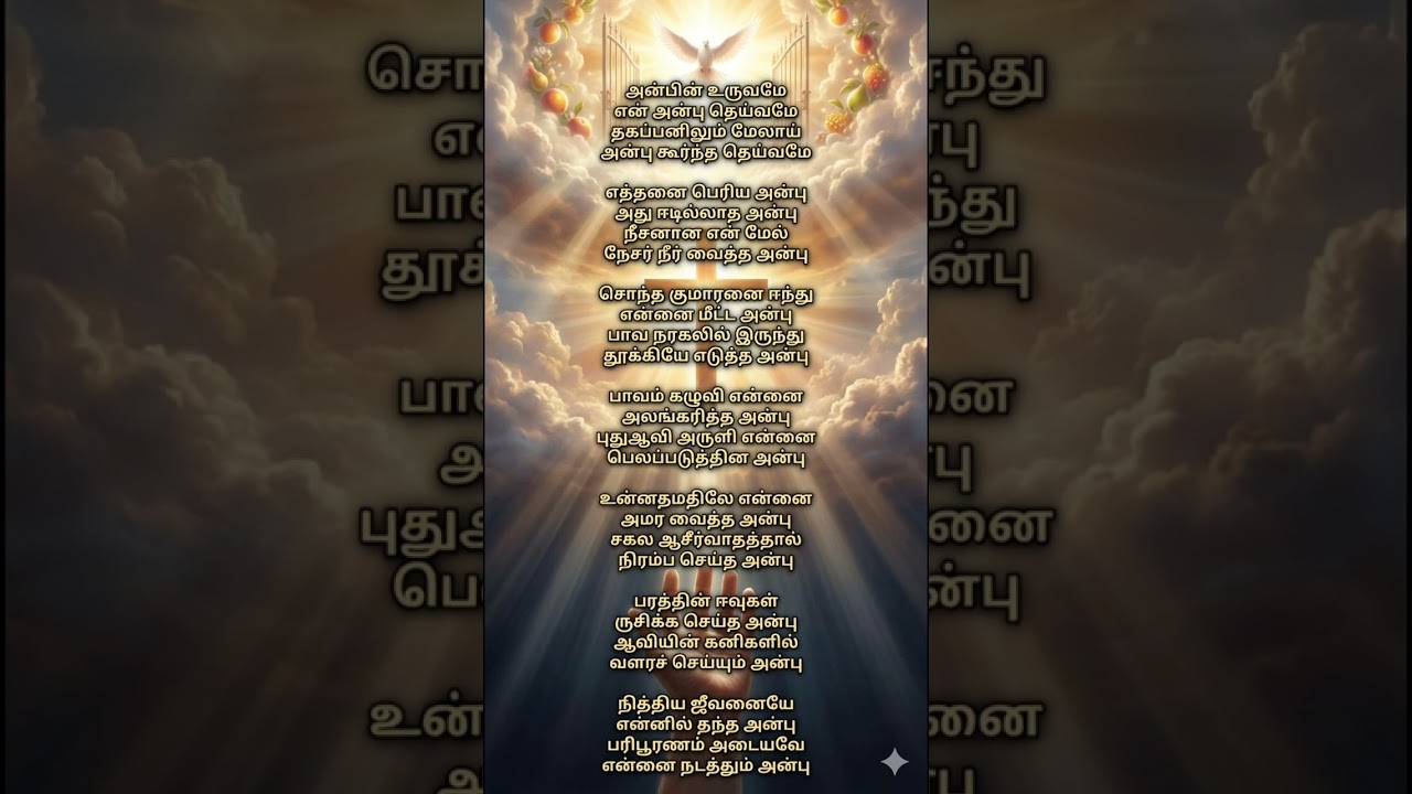 எத்தனை பெரிய அன்பு | Ethanai Periya anbu | tamil Christian new song #music #song #singer 