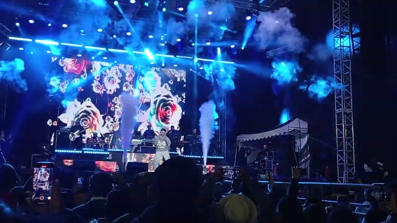Concierto de Tito el Bambino en Otavalo Ecuador #elpatronn Yamor 2024·