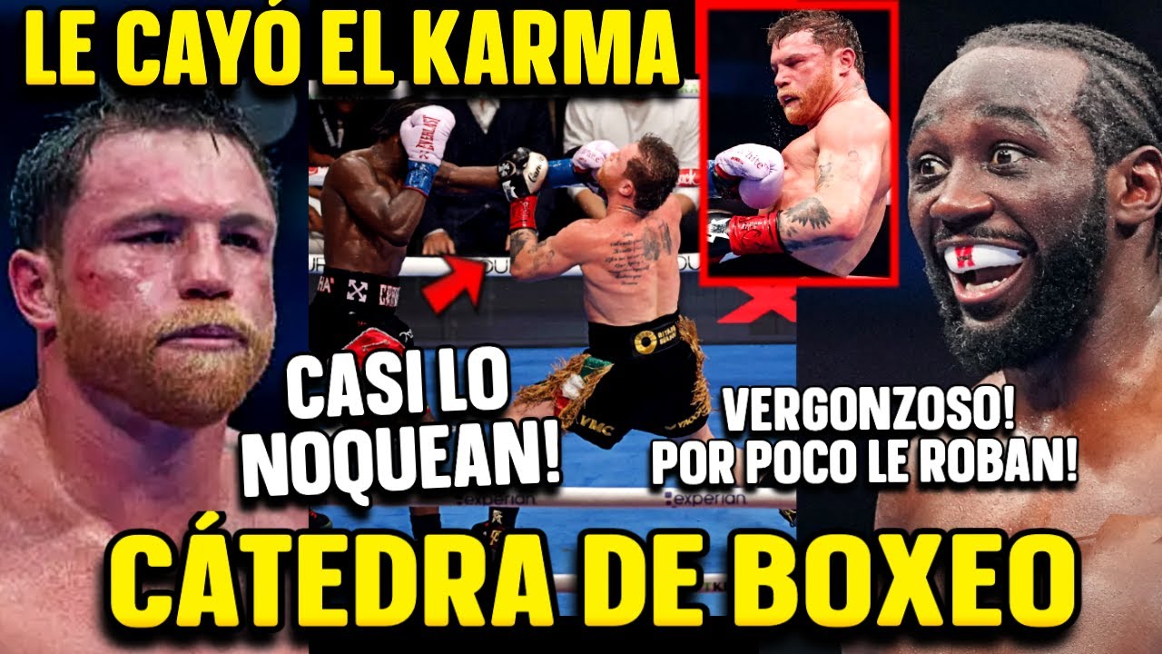 CRAWFORD SE BURLA DE CANELO Y LE DA CLASES DE BOXEO! LE DEJÓ LAS PIERNAS FLOJAS PERO CASI LE ROBAN