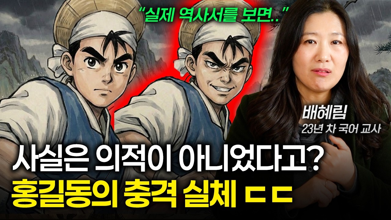 우리나라는 왜 예시 이름을 '홍길동'이라고 쓸까?