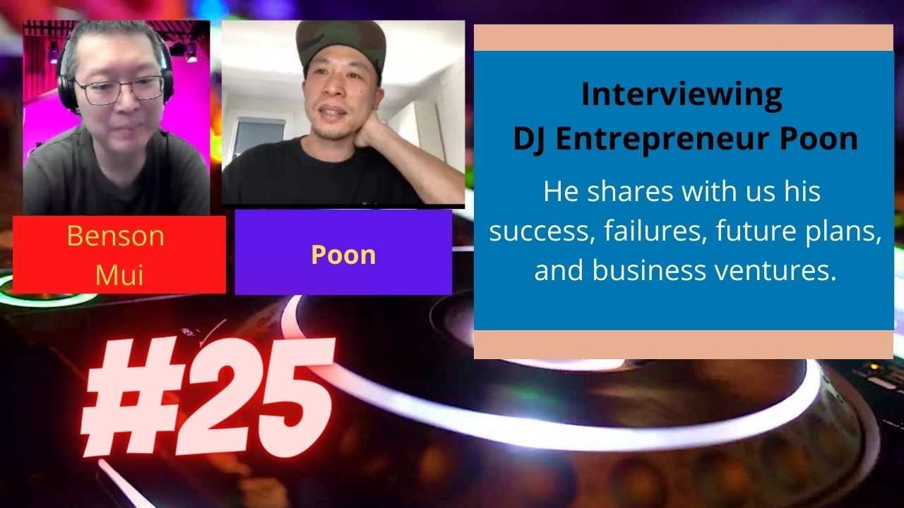 Local Business Interview with Poon Loves Music a DJ and Entrepreneur