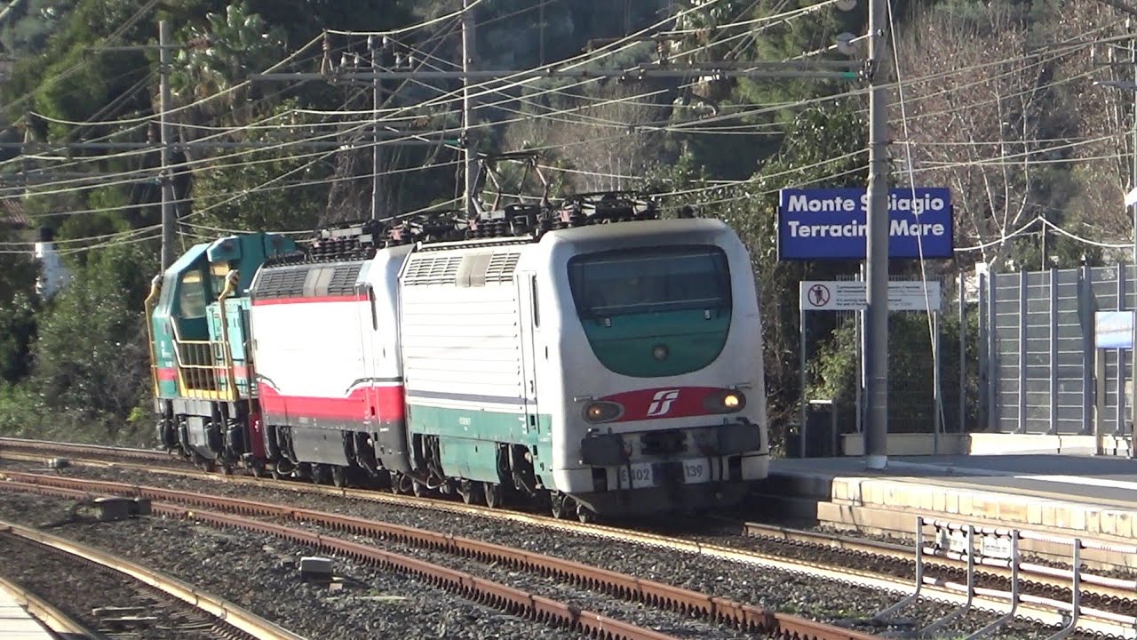 UN FREDDO DICEMBRE 2024, TRA TRENI MERCI, INVII PARTICOLARI e non solo. LINEA ROMA - FORMIA - NAPOLI