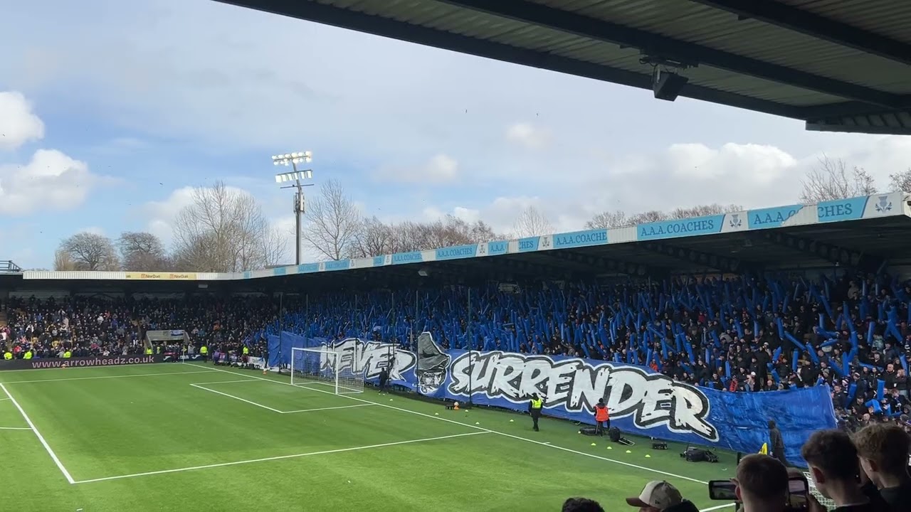 WATCH: Rangers fans unveil GIANT TIFO ahead of Livingston clash 