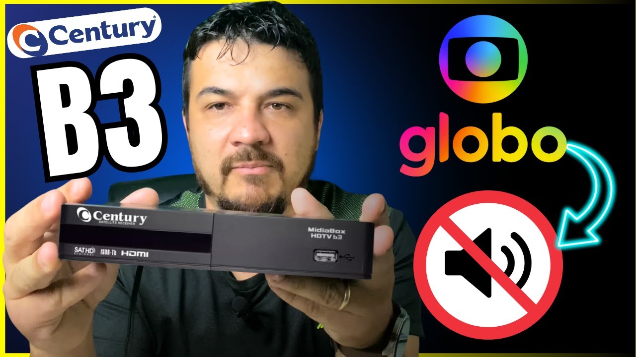 Como configurar MidiaBox B3 para Banda Ku e Resolver Problema de Canais Sem Audio