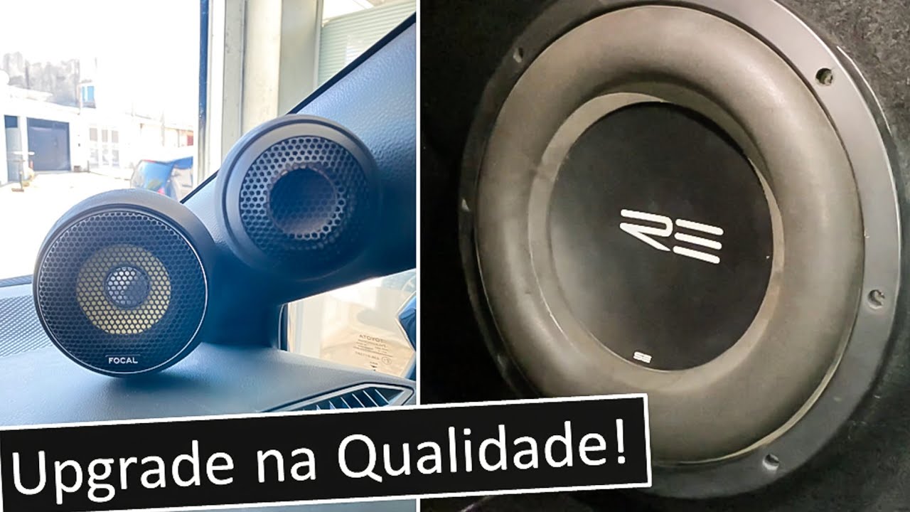 Corolla c/ Kit 3 Vias Focal, Amps Audison e SD, Sub RE by Twister's Som
