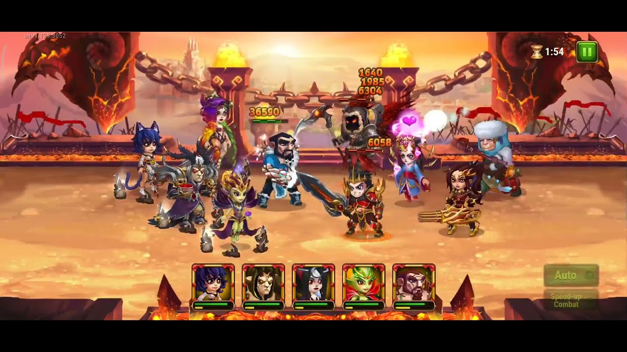 Hero Wars : Team healer Celeste Maya