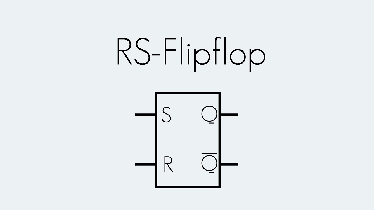 RS-Flipflop | Digitaltechnik | Begriffserklärung