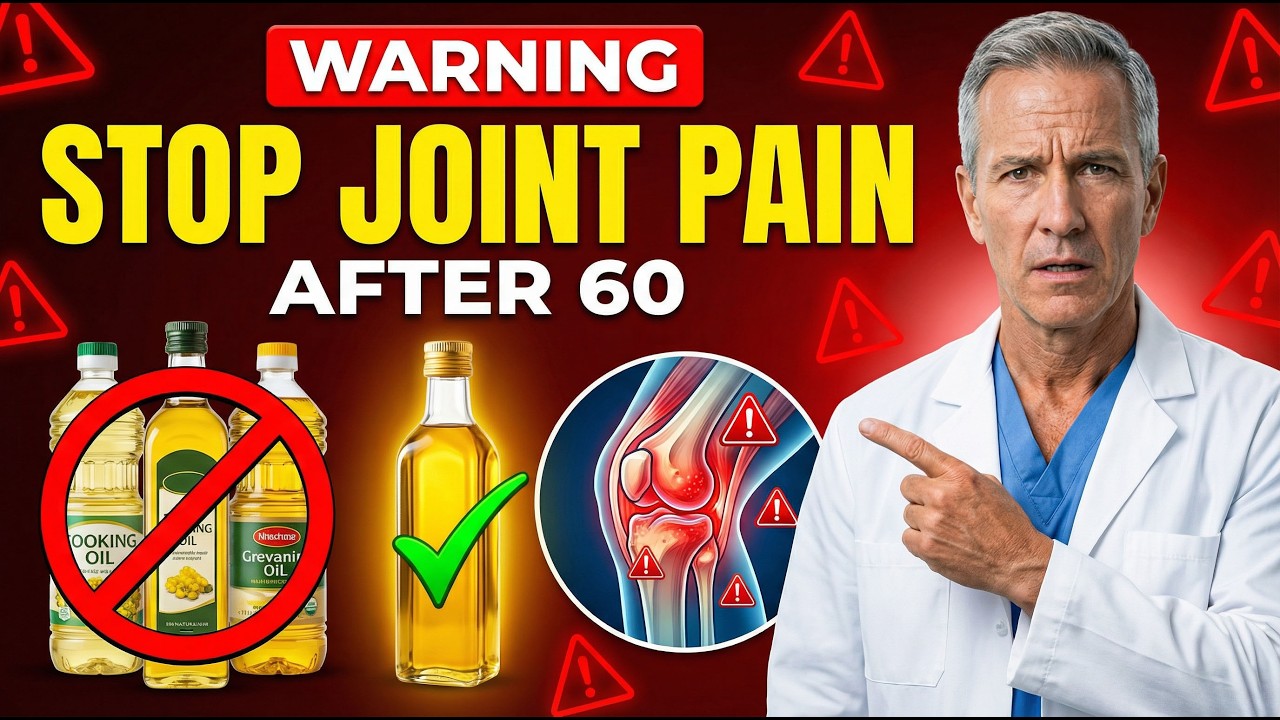 Seniors: Top 3 Cooking Oils That Relieve Joint Pain & Keep You Moving After 60 | Dr. Robert Anderson