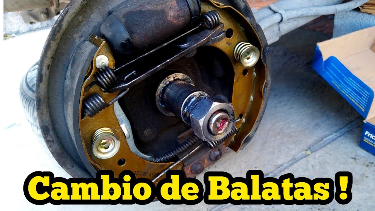 Cambio de Balatas traseras (zapatas) Ford Ka, Fiesta ikon y Courier.