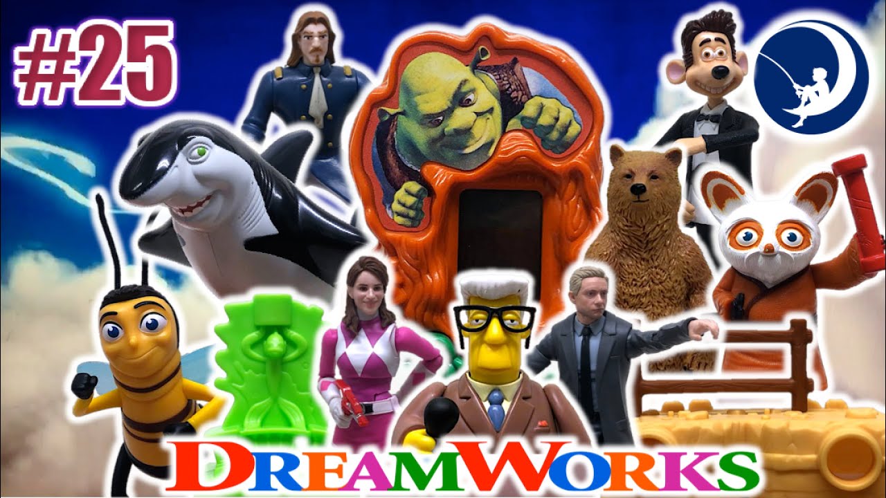 JUGUETES RANDOM #25 - Edición DREAMWORKS (Retro) | TOY SHOTS - Bee Movie, Shrek 2, Kung Fu Panda