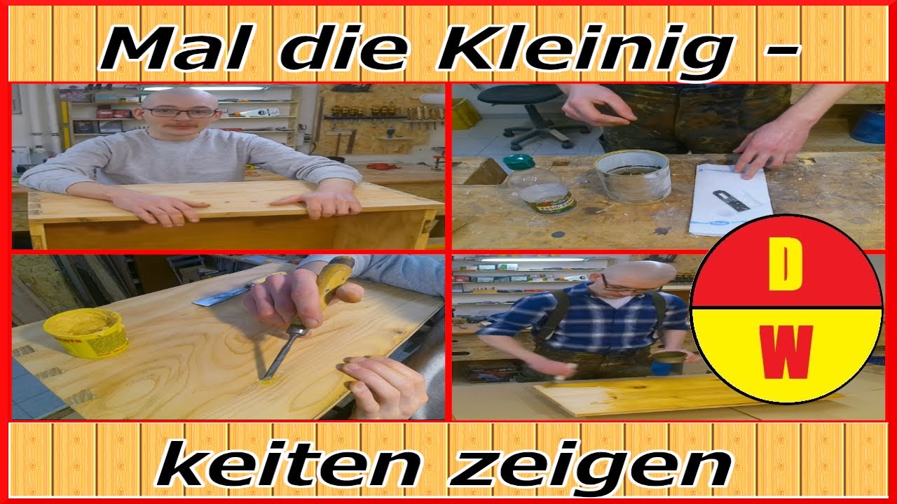 Der Werkler restauriert weiter und reinigt Beschläge - Kleines Schränkchen 3