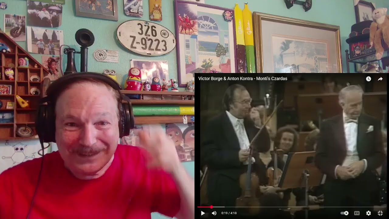 Victor Borge & Anton Kontra - Monti's Czardas [