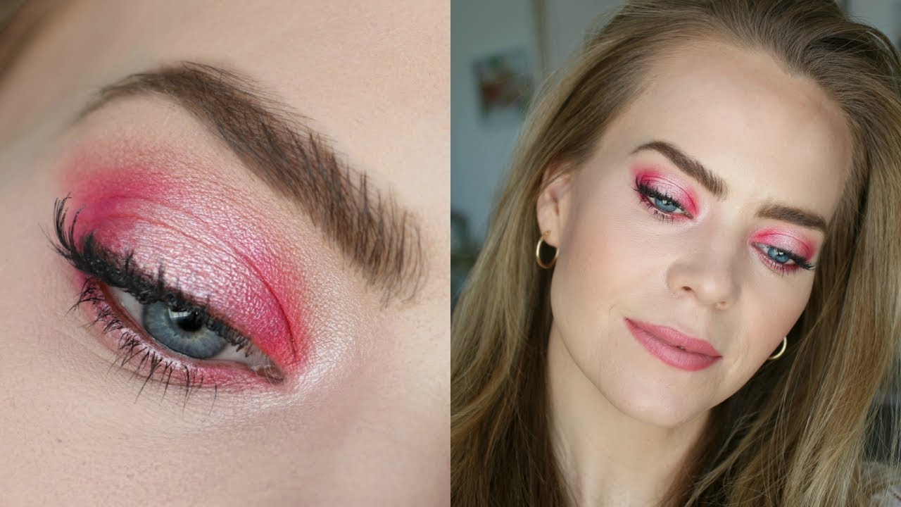 Pop of Pink Halo Hooded Eyes | Missy Sue