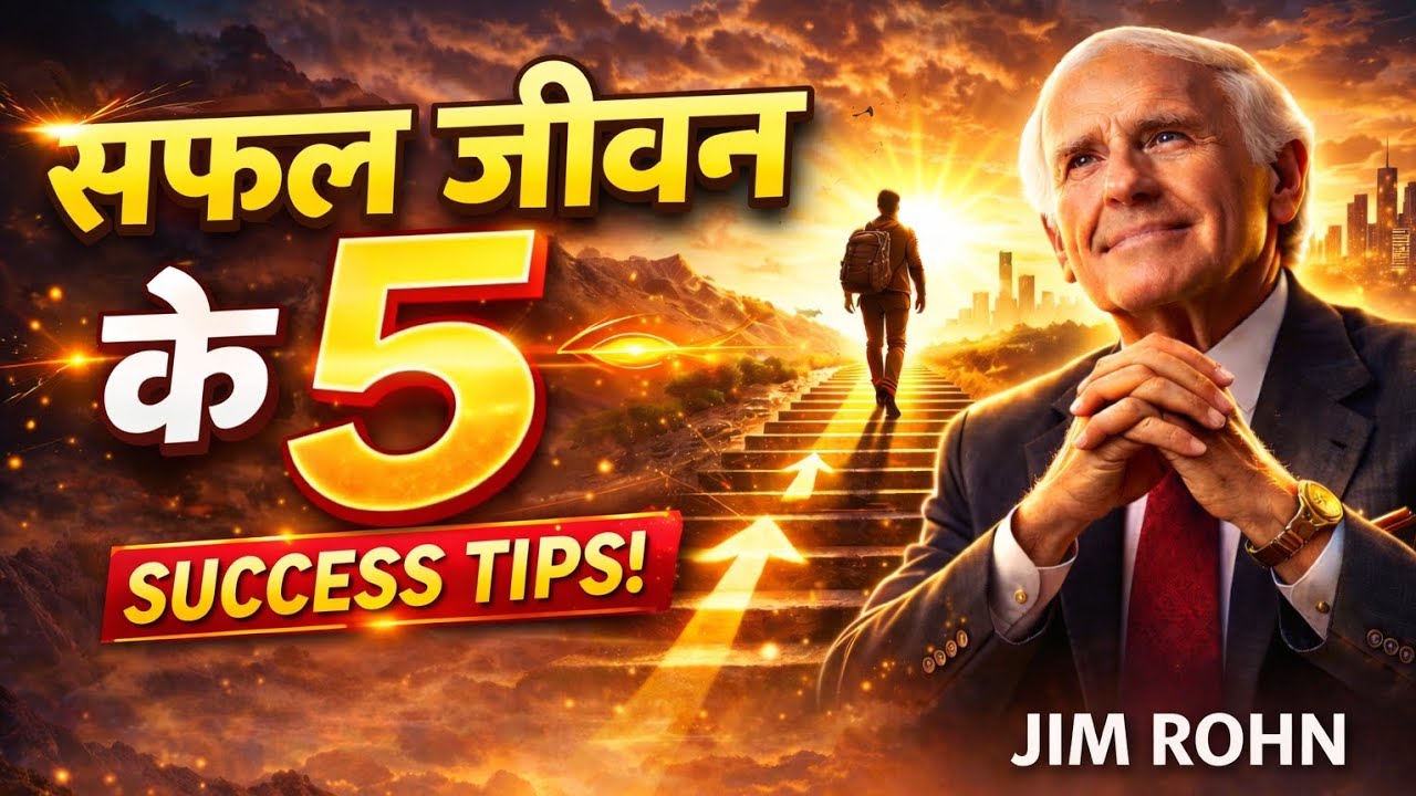 अपनी ज़िंदगी कैसे बदलें? | The 5 Major Pieces to the Life Puzzle | Jim Rohn Book Summary Hindi