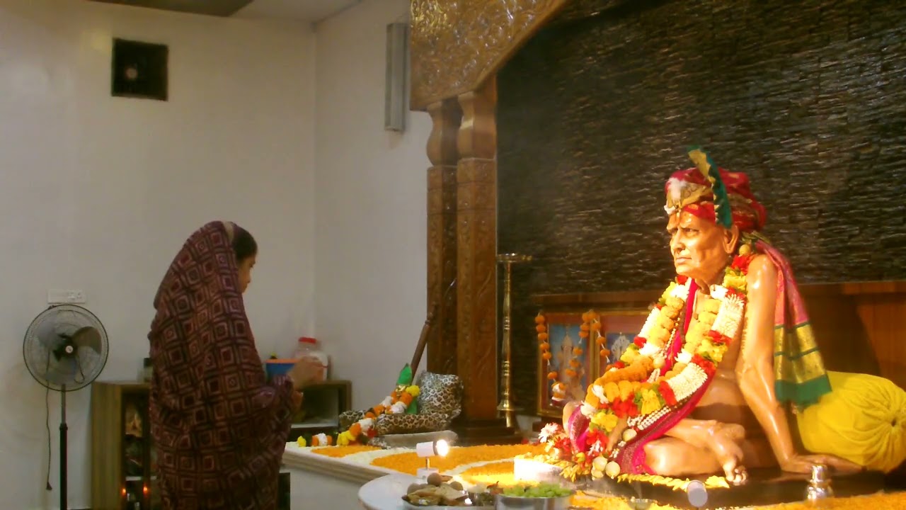 Shri swami samarth aarti pimpalgaon baswant #swamililashahaarti #views 