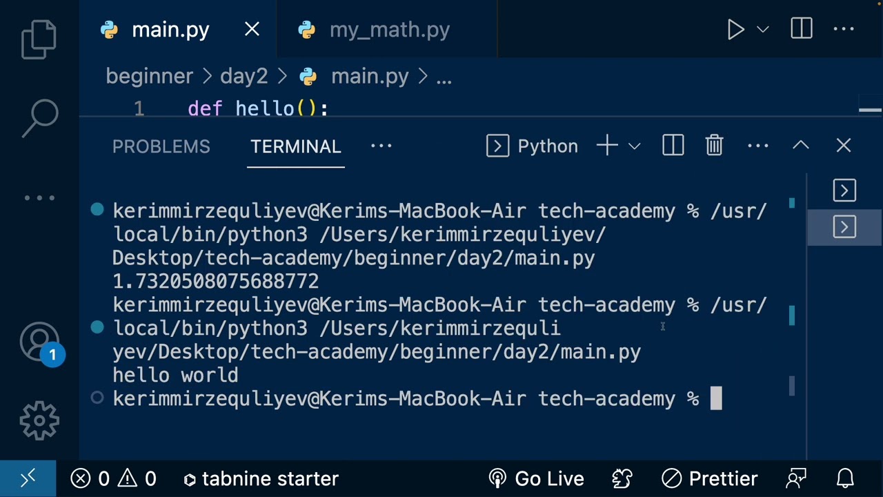 Python Modullar | Format funksiyaları | Dəyişənlərin Scope-ları