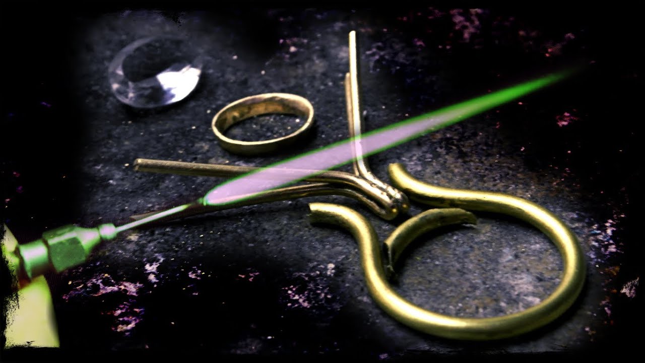 Golden Ring With Oval Diamond Cut Brilliant Crystal Quartz