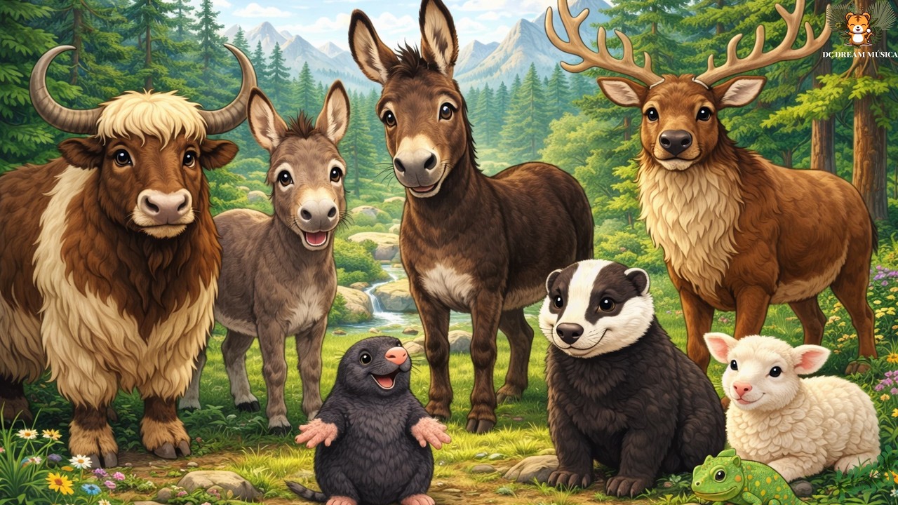 Relaxing Animal Sounds – Turkey, Tiger, Vulture, Walrus, Wombat, Zebra, Swan - Animal Video