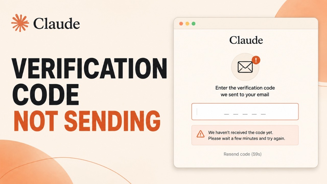 How to Fix Claude AI Verification Code Not Sending | Stop the Login Loop