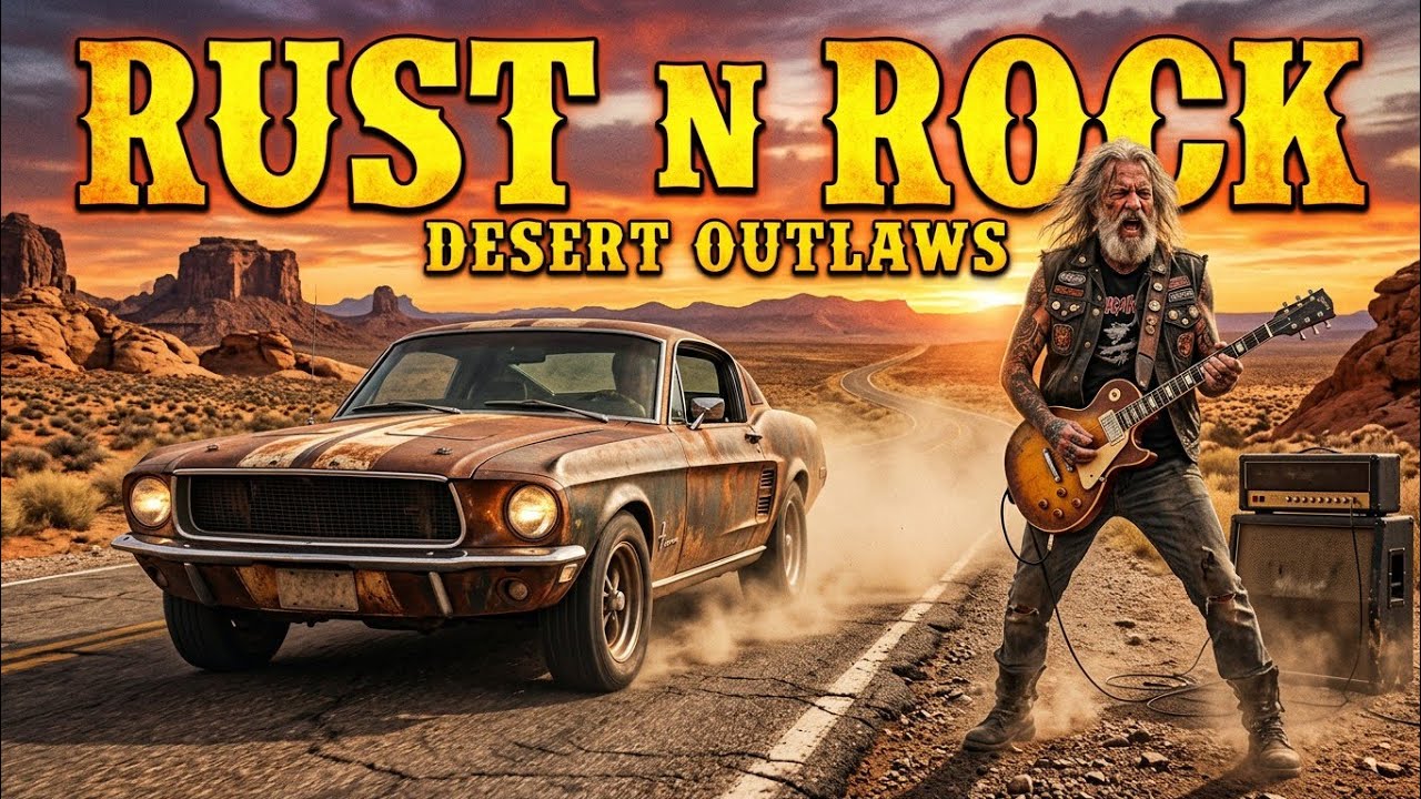 Outlaw Highway Rock – Rebel Road Trip Anthems for Long Night Drives.