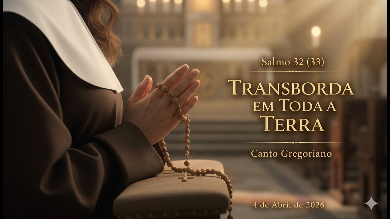 Salmo 32 (33) | 04/04/2026 | Transborda em Toda a Terra | Gregoriano