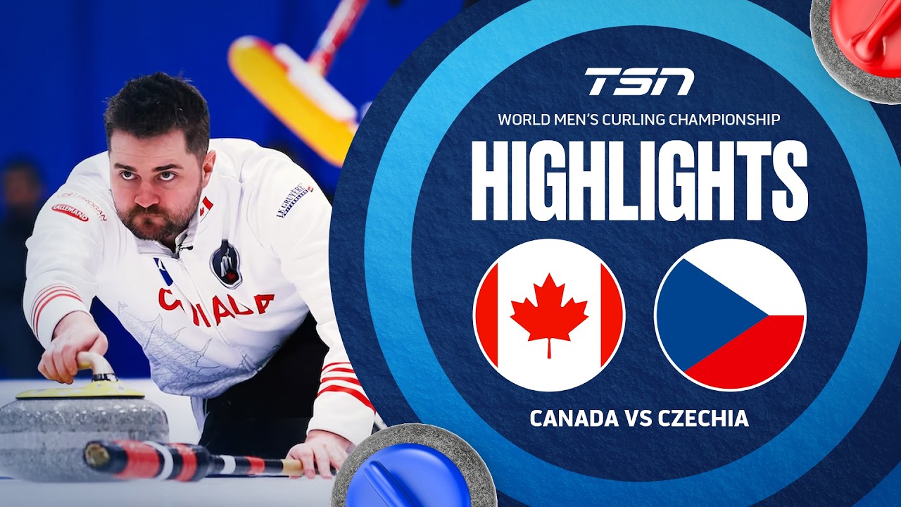 LGT World Men's Curling Championship: Draw 17 - Canada vs. Czechia