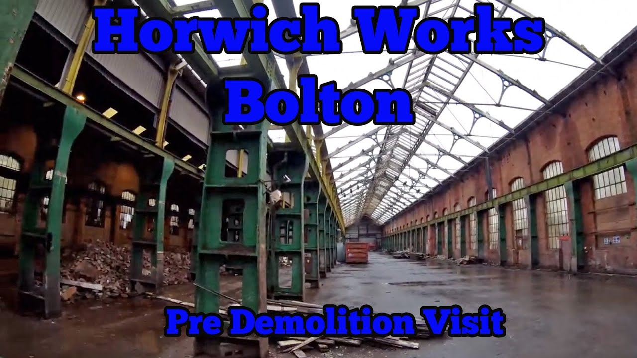 Предварительный визит в Болтон на завод Horwich Works