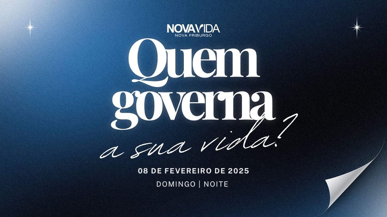 Quem governa a sua vida? | Pr. Rogerio | 08 02 26