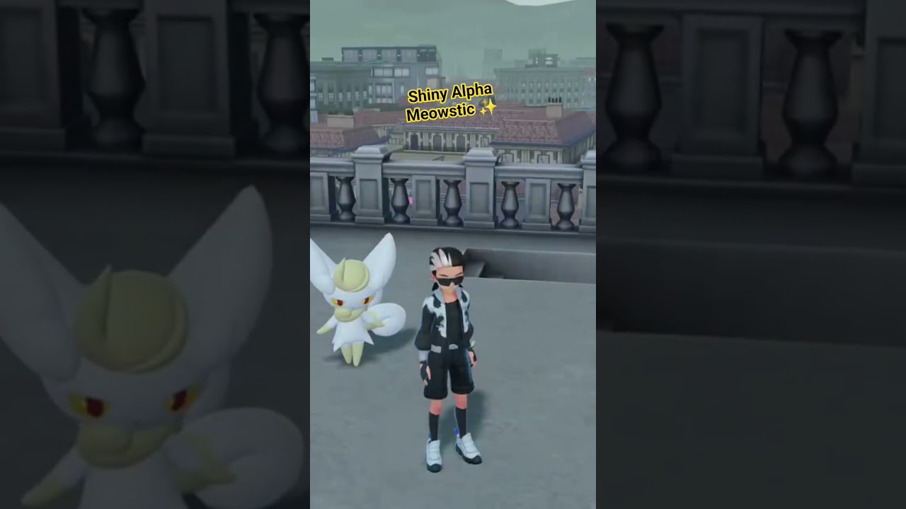 Shiny Alpha Meowstic ✨️ It looks amazing! 