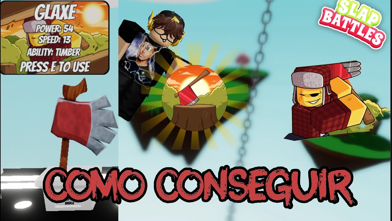 COMO CONSEGUIR EL GUANTE "GLAXE" EN SLAP BATTLES👏 | Slap battles roblox