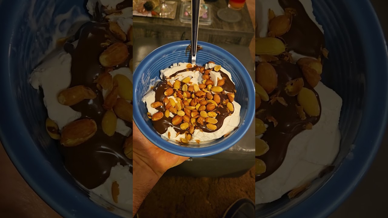 Abstract ART / Techniques / Acrylic / Ice Cream Spanish Peanuts