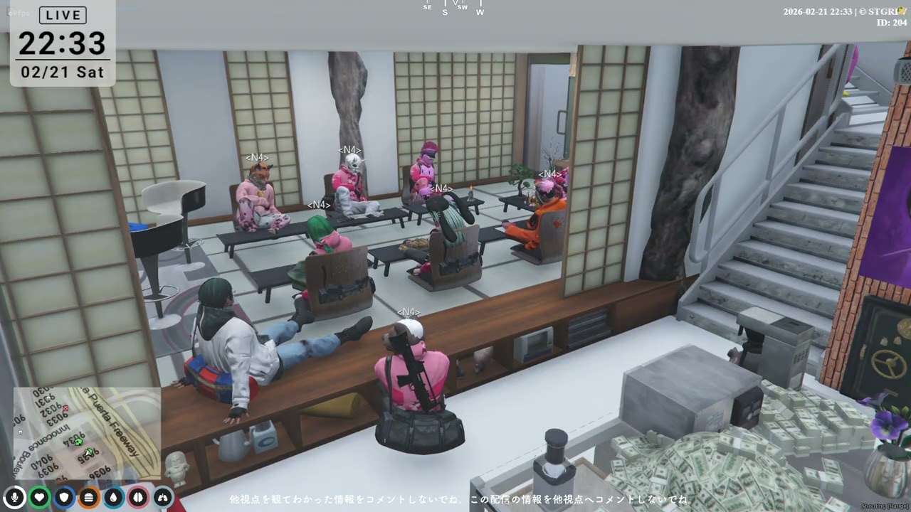 2/21 N４🐻EX18328-Ted18🧬【#ストグラFV  #GTA5 #RP】